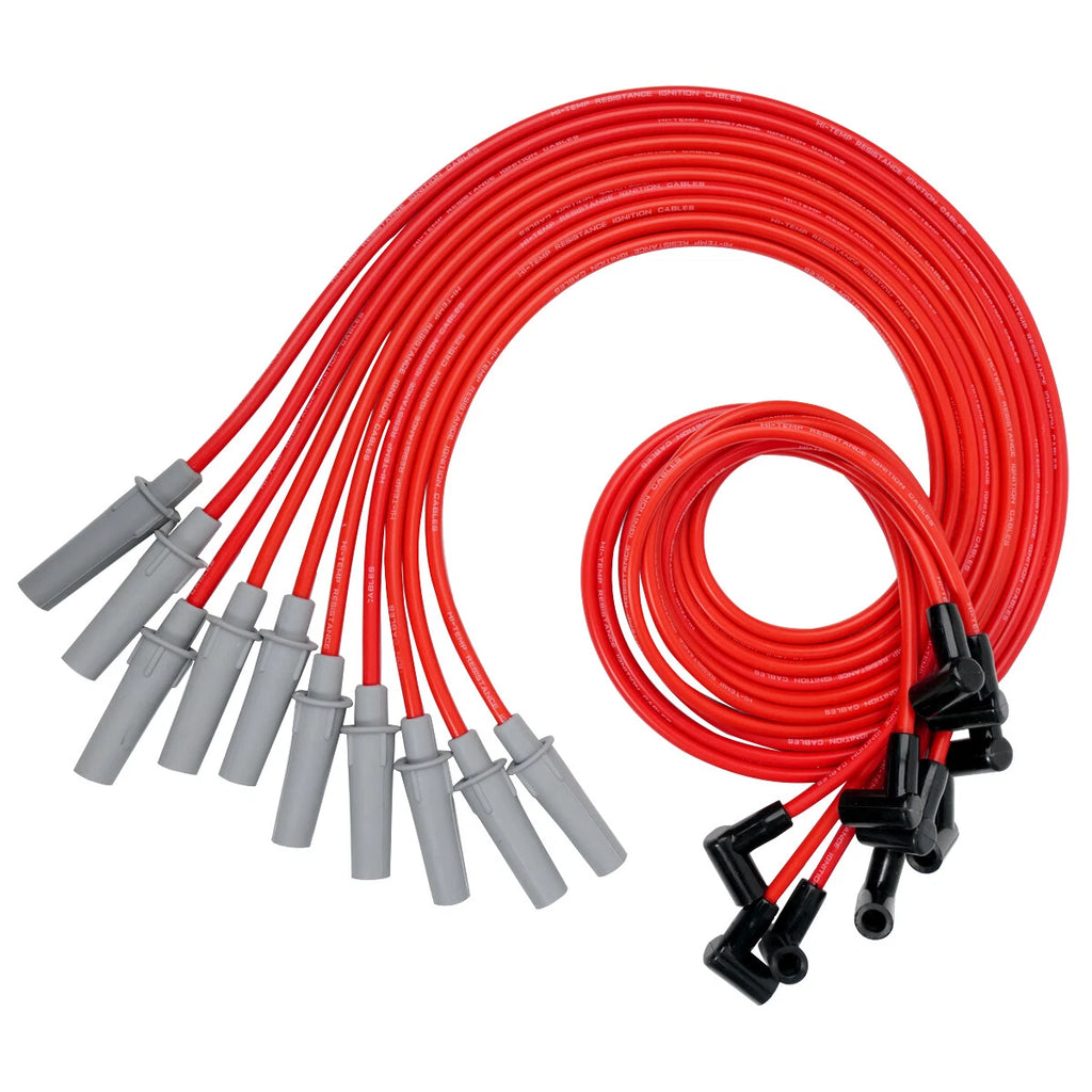 10X Spark Plug Wires +8 Plug for Dodge 1500 2500 3500 (1990–2003)
