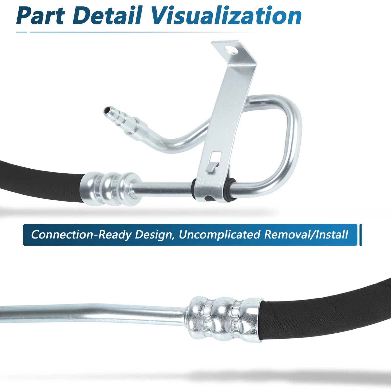 Steering Pressure Hose for Ford Transit Custom (2012–2025) No. 1865714/2009713