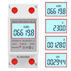 Digital Energy Meter 2 Wire 230V 580 Amp with LCD Display for Automotive