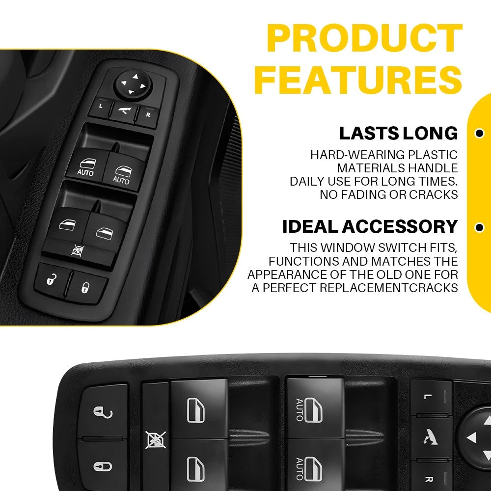 Power Window Switch for Dodge RAM 1500 2500 3500 (2019-2021)