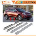 Set of 4 Inner & Outer Rocker Panels for Chevy Equinox GMC Terrain (2010–2017)