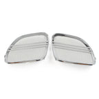 Chrome Speaker Grills Cover Trim for Harley Road Glide (2015-2022)