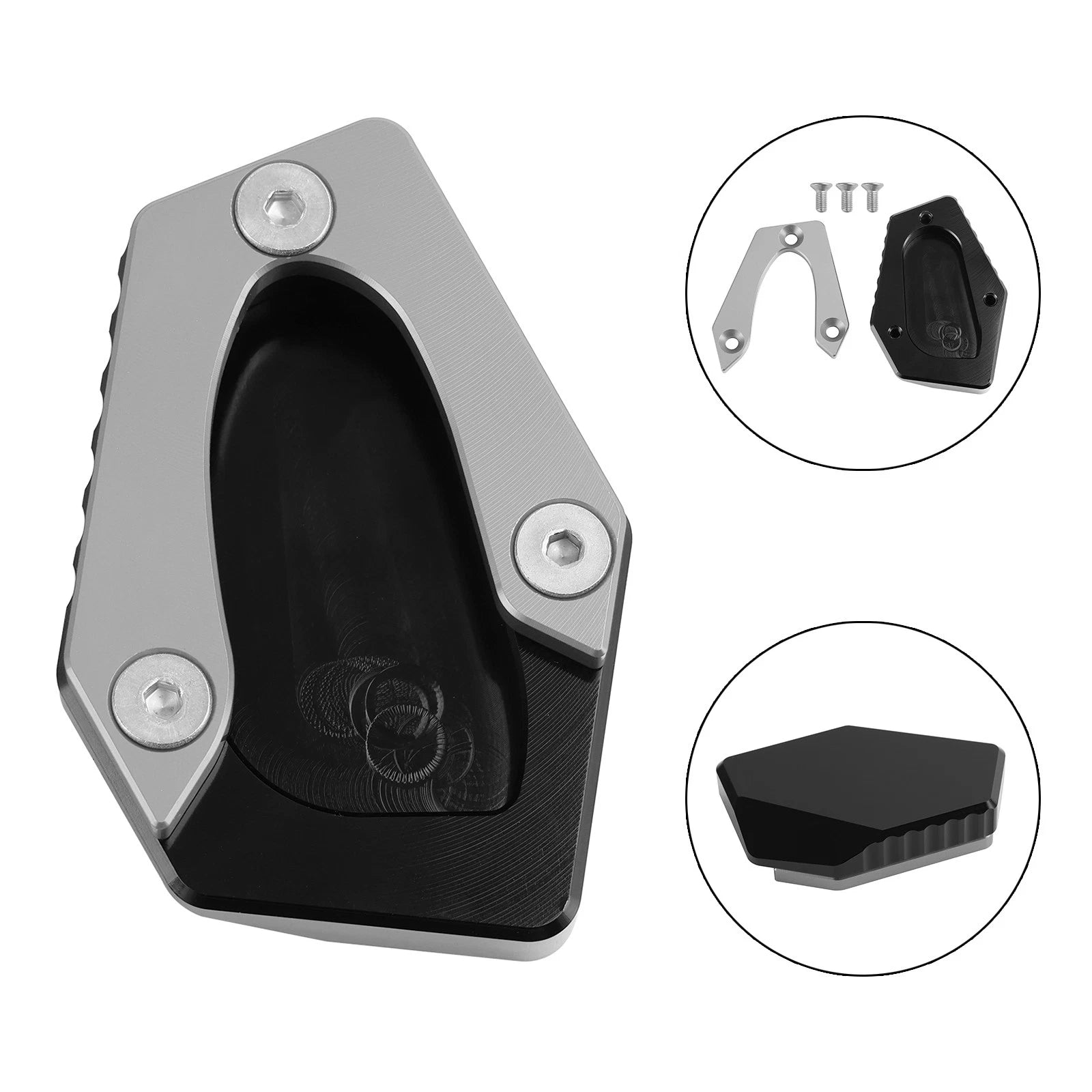 Kickstand Enlarger Plate Pad for Triumph Speed Twin 900 (2022–2023) & Street Cup 900 (2017–2018)