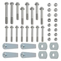 Control Arm Bolts Kit for Jeep Wrangler TJ LJ 1997-2006 Front Rear Upper Lower