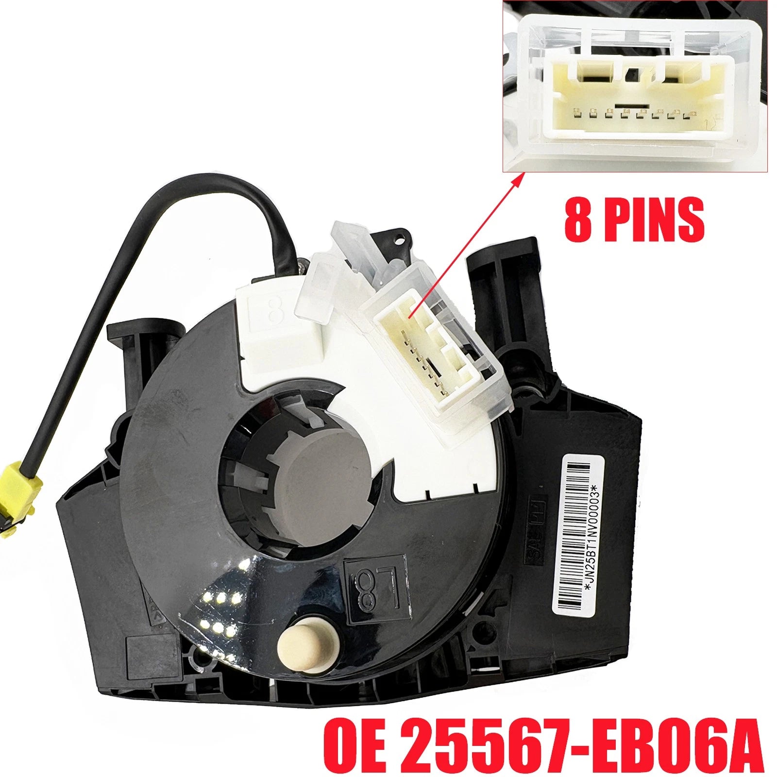 Spiral Cable Clock Spring for Nissan Tiida Pathfinder X-Trail (2007–2014)