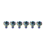 6 x M6x10mm Alloy Torx Head Screws for Motorcycle Bike