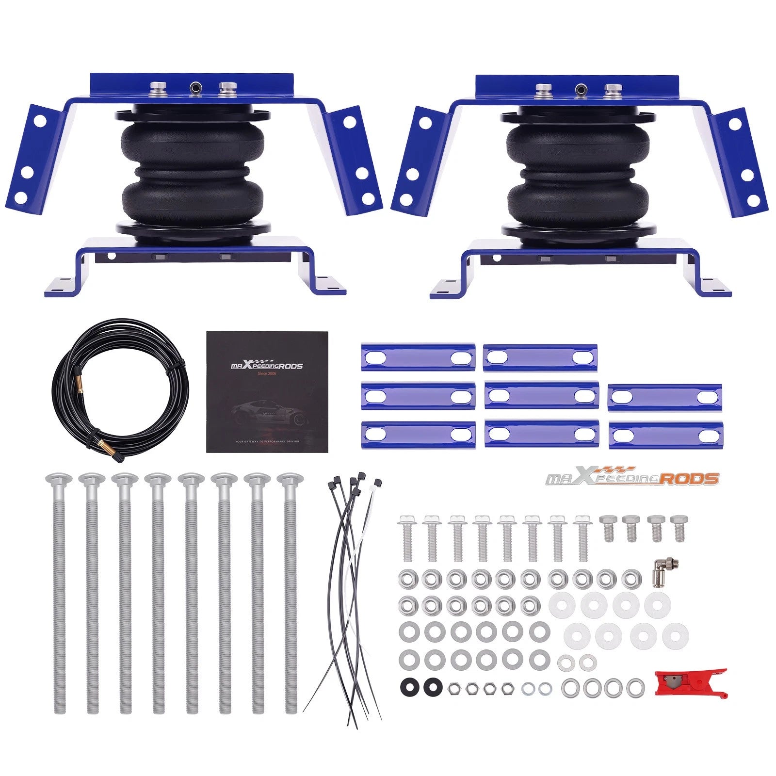 Rear Air Helper Spring Leveling Kit for Ford E-450 Super Duty (2010-2025)