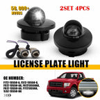 4X LED Licence Plate Lights for Ford F-150 F-250 F-350 F-450 (1997–2023)