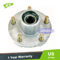 5 Lug Trailer Hub with Pre-Greased Bearings and Seal for 2000LB