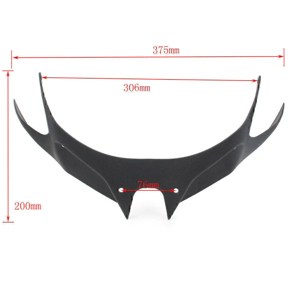 Windscreen Panel Fairing Cover for Kawasaki Ninja 250 400 (2018-2023)