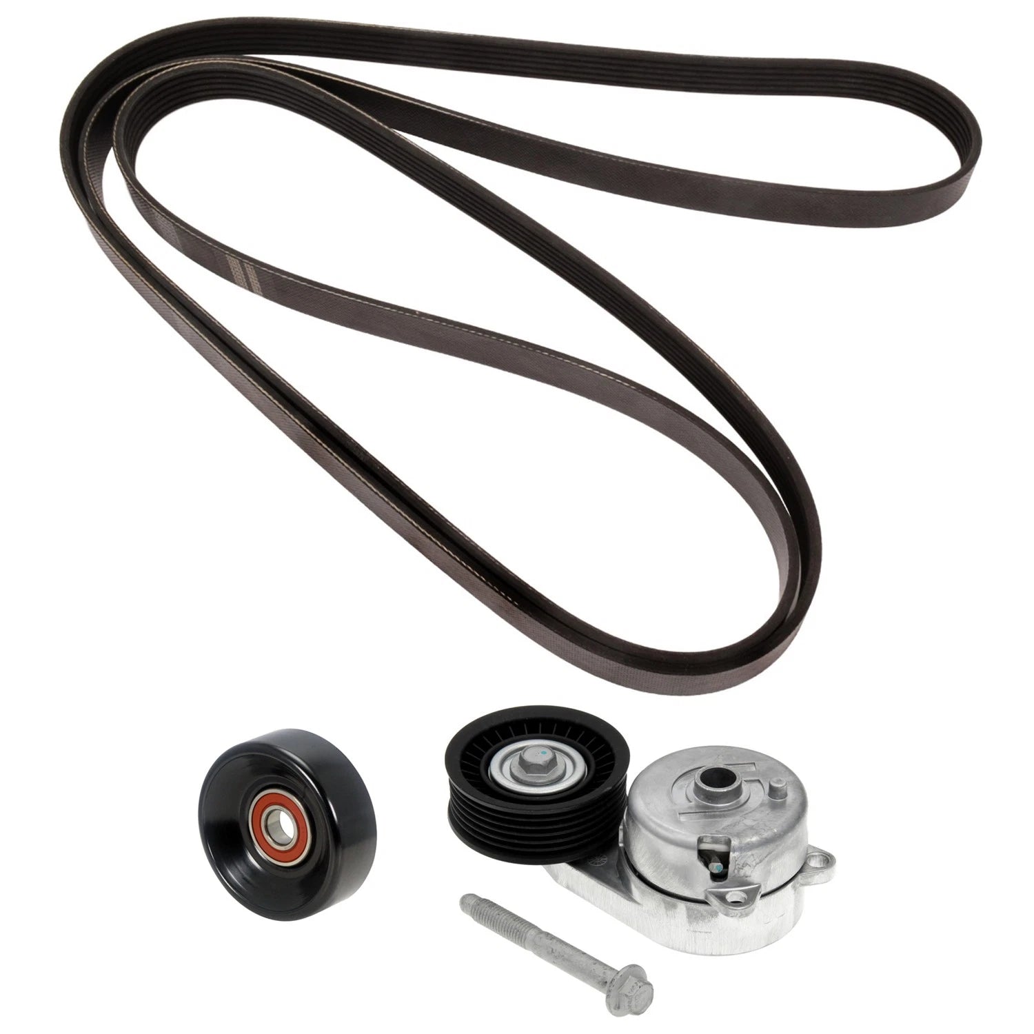 Drive Belt Idler Pulley Tensioner Kit for Blazer Express 1500 (1996–2002)