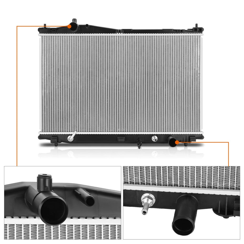 Aluminum Core Cooling Radiator Assembly for Lexus RC F (2015–2020) DPI-13526
