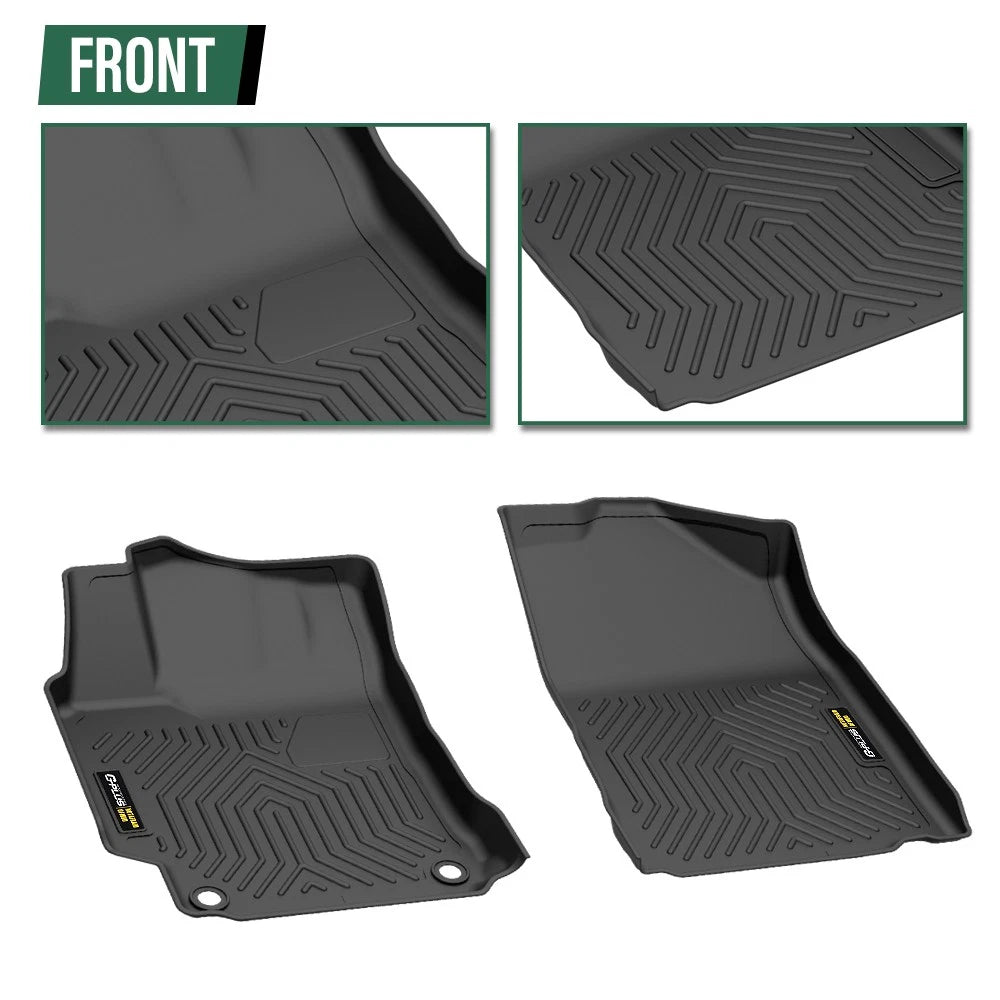 Set of 3 TPE All-Weather Floor Mats for Toyota Camry (2015–2017)