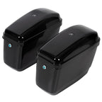 Saddle Bags for Harley Softail, Kawasaki Vulcan, Yamaha (Fits )
