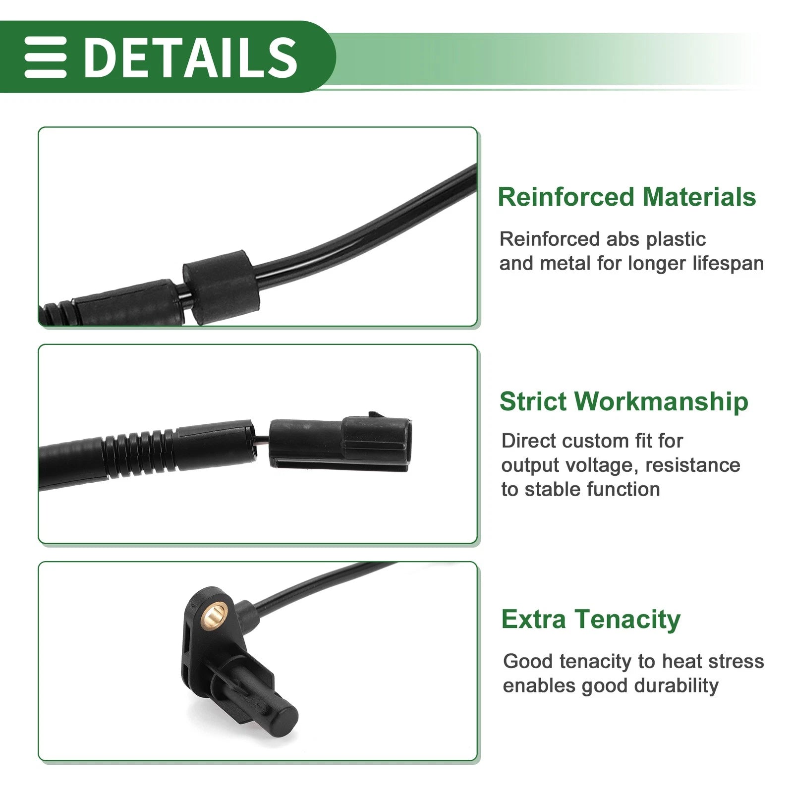 ABS Wheel Speed Sensor No. 59910B1050 for Hyundai Genesis (2014–2016)