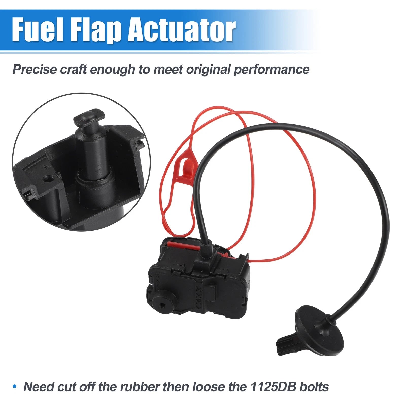 Fuel Door Lock Actuator with Cable No. 56D810773C for Volkswagen Passat (2012–2018)