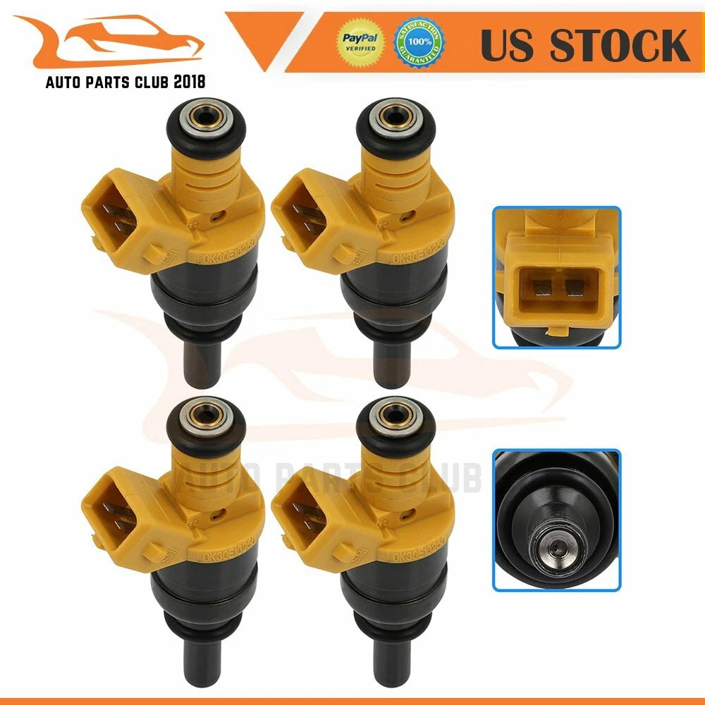 Set of 4 Fuel Injectors for KIA Rio (2001–2004)