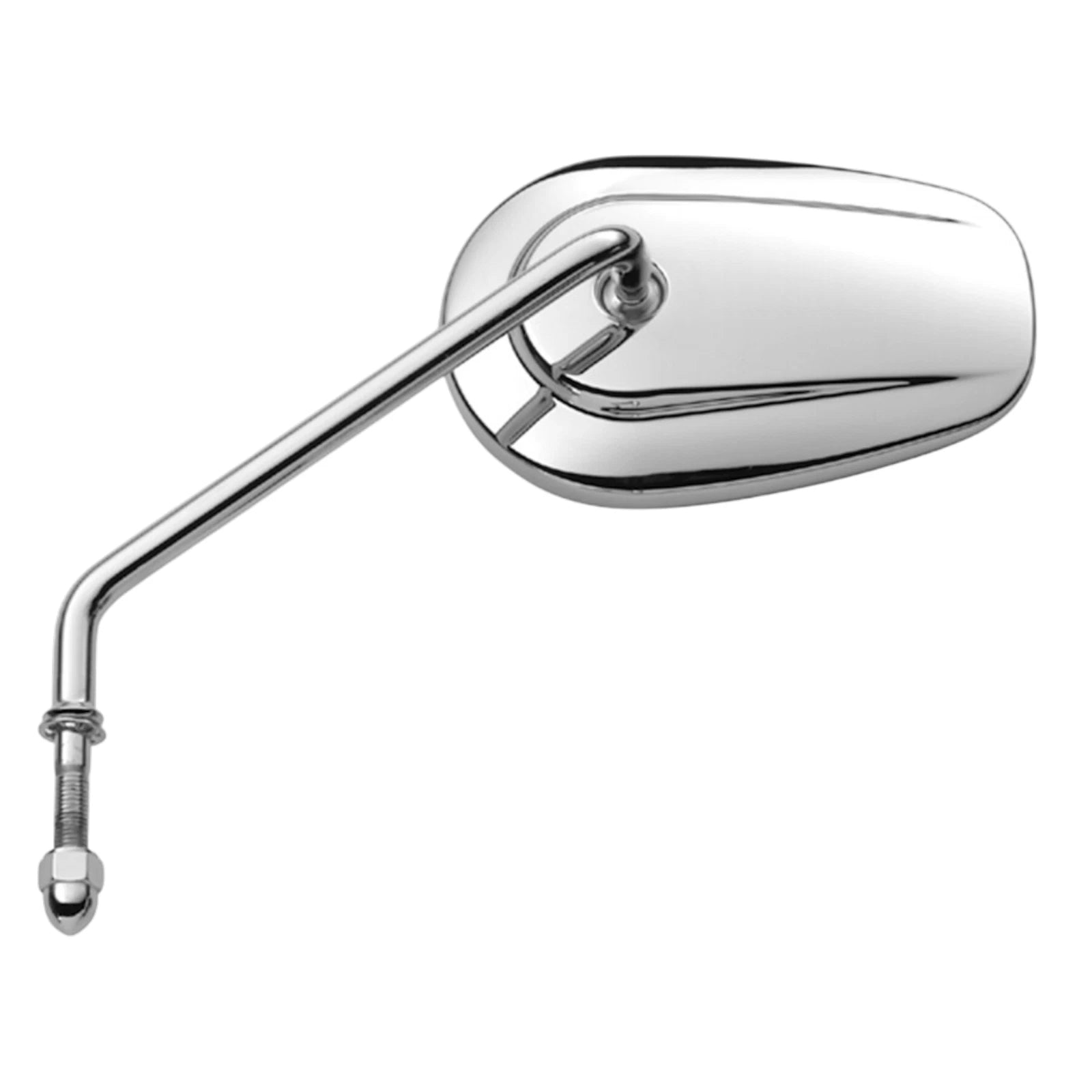 Genuine Chrome Tapered Long Stem Mirror Left for Harley-Davidson (1982–Present) 91848-03B