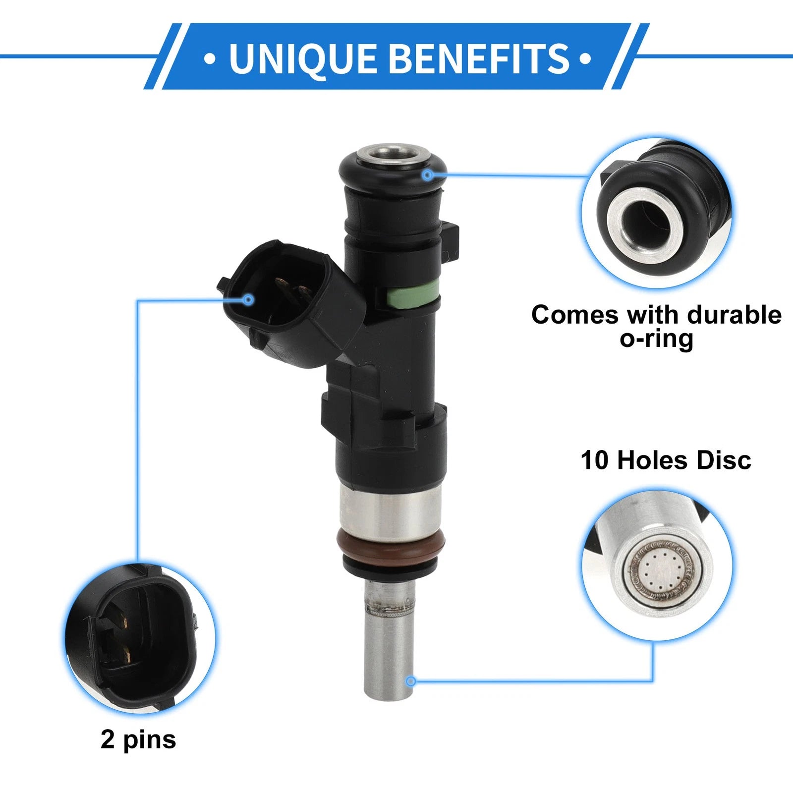 Fuel Injector No. 16600-3AC0A for Nissan March 1.6 (2016–2021)