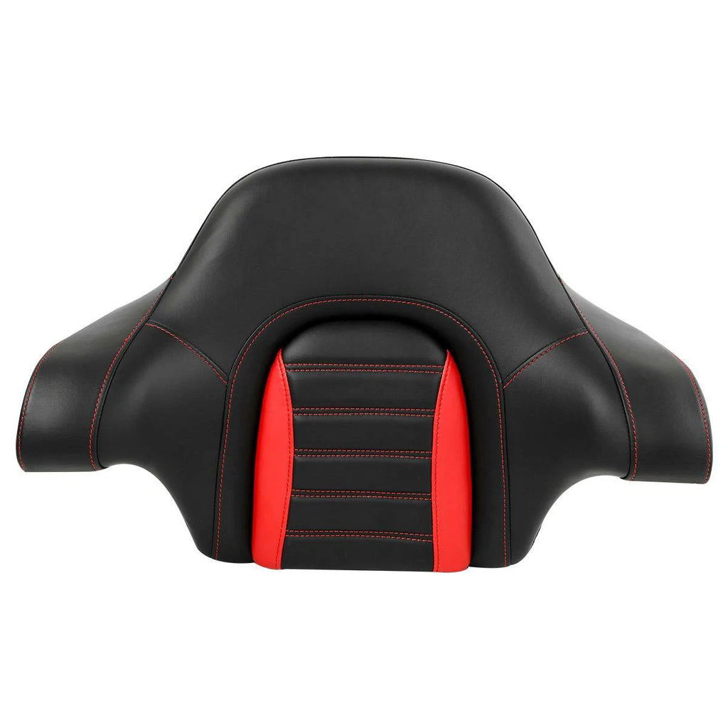 Chopped Trunk Backrest for Harley Touring (2014–2025) - Black Red