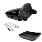 Chopped Trunk Backrest Pad Mounting Rack for Harley CVO Road Glide (2014–2026)