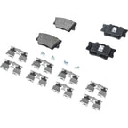 Disc Brake & Ceramic Pad Kit for Toyota Camry (2012–2017)