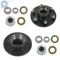 6 Lug Idler Axle Trailer Hub Convert 6000# with Bearings for Trailer (N/A)