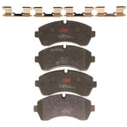 Set of 4 Front Disc Brake Pads for Mercedes Sprinter 3500 (2010–2019)
