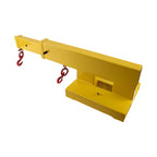 Heavy-Duty Steel Forklift Jib Boom for Adjustable Hooks (47.25"-77")