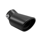 Exhaust Tip for Universal Fit (62mm Matte Black Coated Stainless Steel)