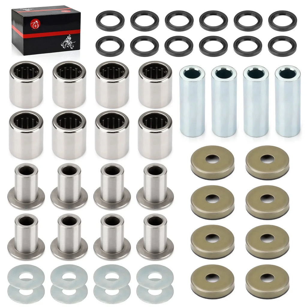 Front Upper & Lower A-Arm Bushing Seal Kit for Arctic Cat 400 DVX (2004–2008)