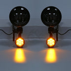 Set of 2 Fog Light Housing Brackets for Harley Touring (1994–2024)