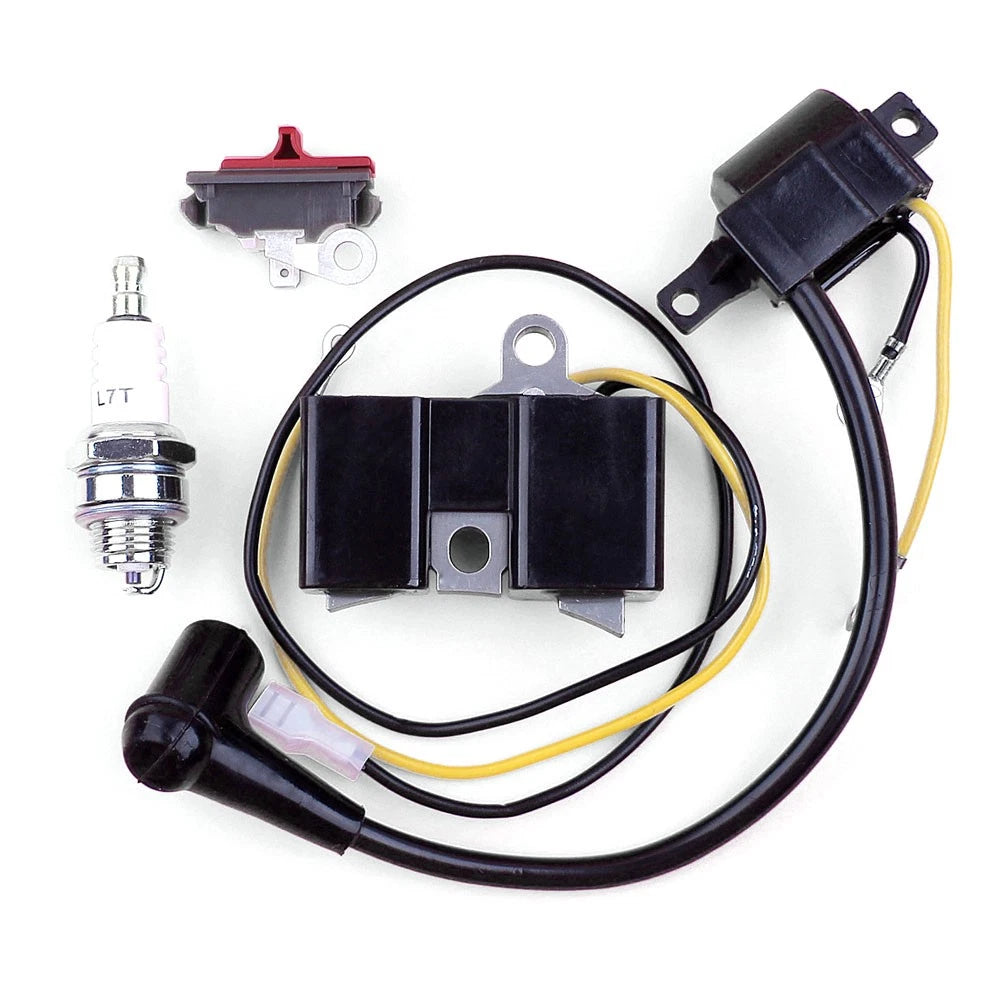 Ignition Coil Switch Set for Husqvarna 61 66 162 266 (Old Model)