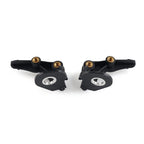 2X Front Fender Support Mounting Bracket for Jaguar XE (2016–2020) Black