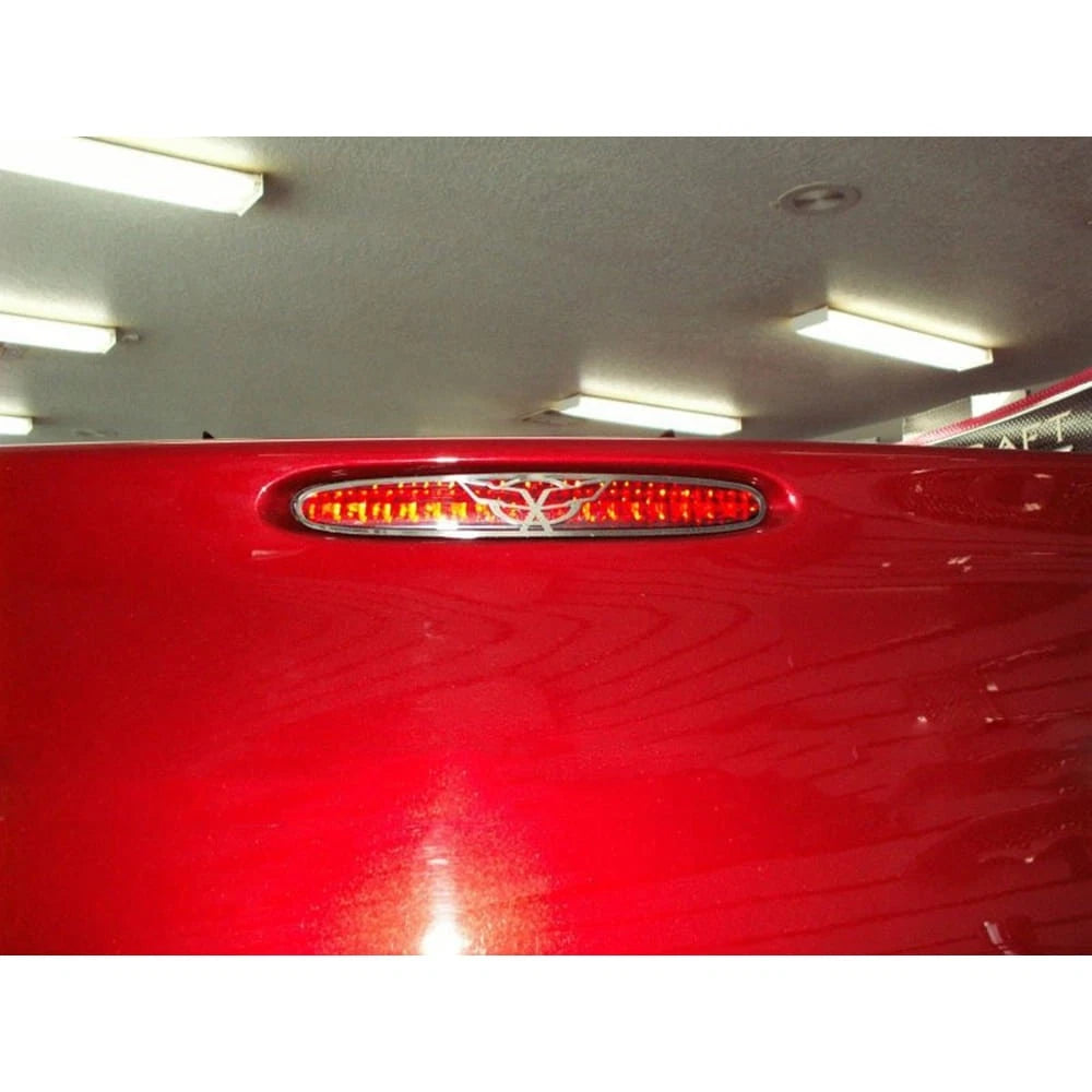 Polished Stainless Steel 5th Brake Light Trim for 1997–2004 Chevy Corvette