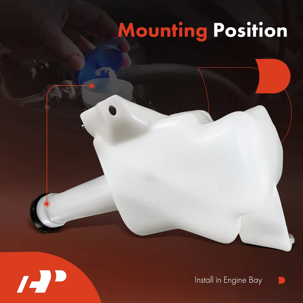 Windshield Washer Reservoir Bottle Tank for Toyota Camry (2018â2024)