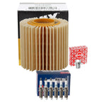 Wix Engine Oil Filter & Denso Iridium Spark Plug Kit for RAV4 Sienna (2006–2020)