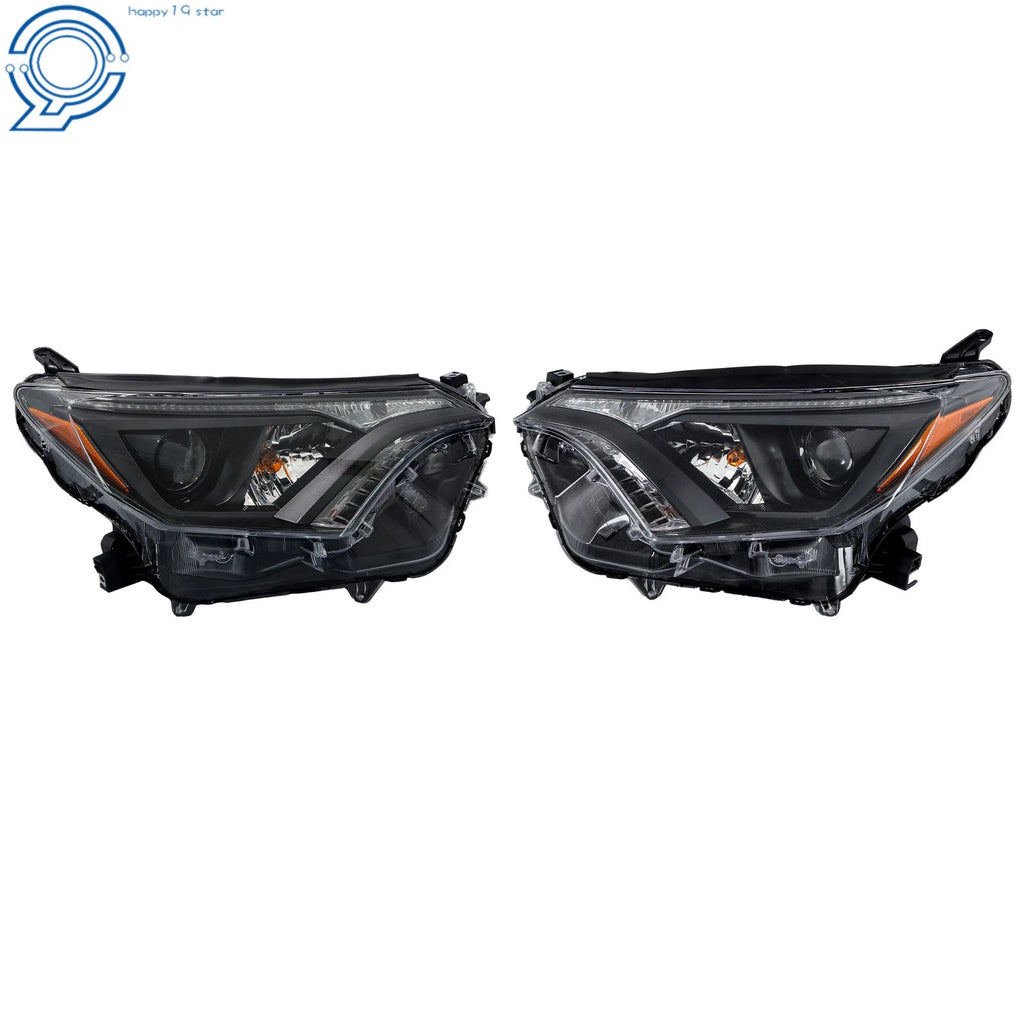 Halogen Headlight Set for Toyota RAV4 (2016-2018)