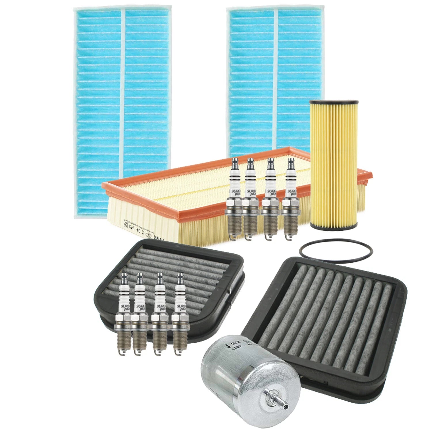 Tune Up & Oil Filter Kit for Mercedes W210 E320 (1996–2002)