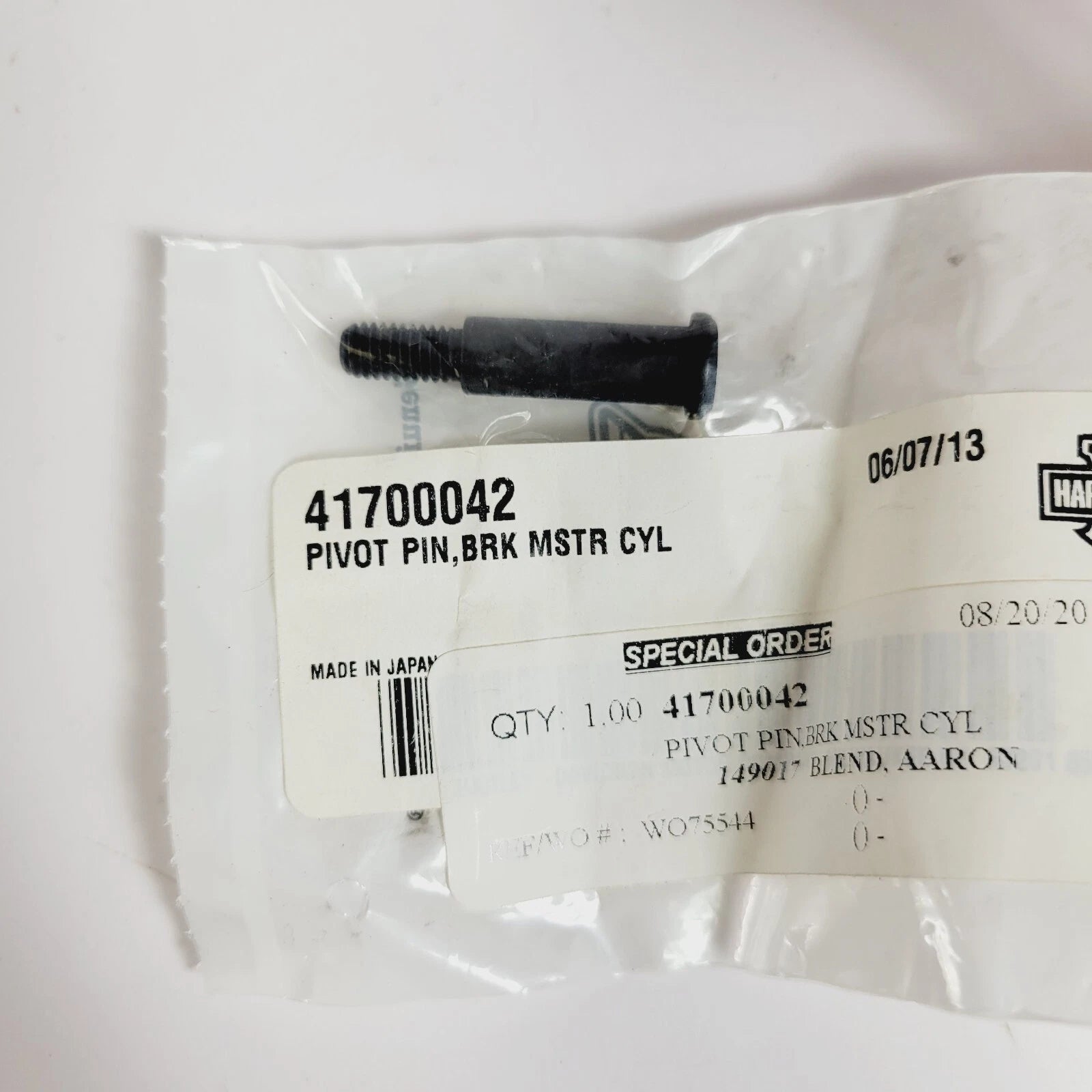 Pivot Brake Master Cylinder for Harley-Davidson (41700042)