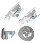 Set of 2 Stainless Door Key Latch Paddle Handles for RV Trailer