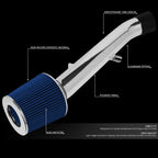 Short Ram Air Intake System for Infiniti G35 (2003–2006) + Blue Cone Filter
