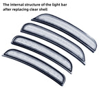 Set of 4 Smoke LED Side Marker Lights for Dodge Charger (2015–2023)