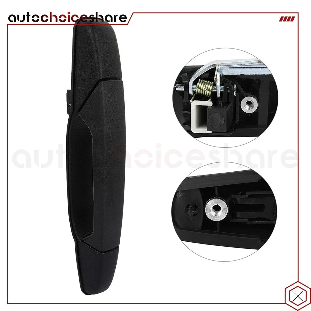 Rear Right Exterior Door Handle for Chevy Tahoe (2007–2014) Black