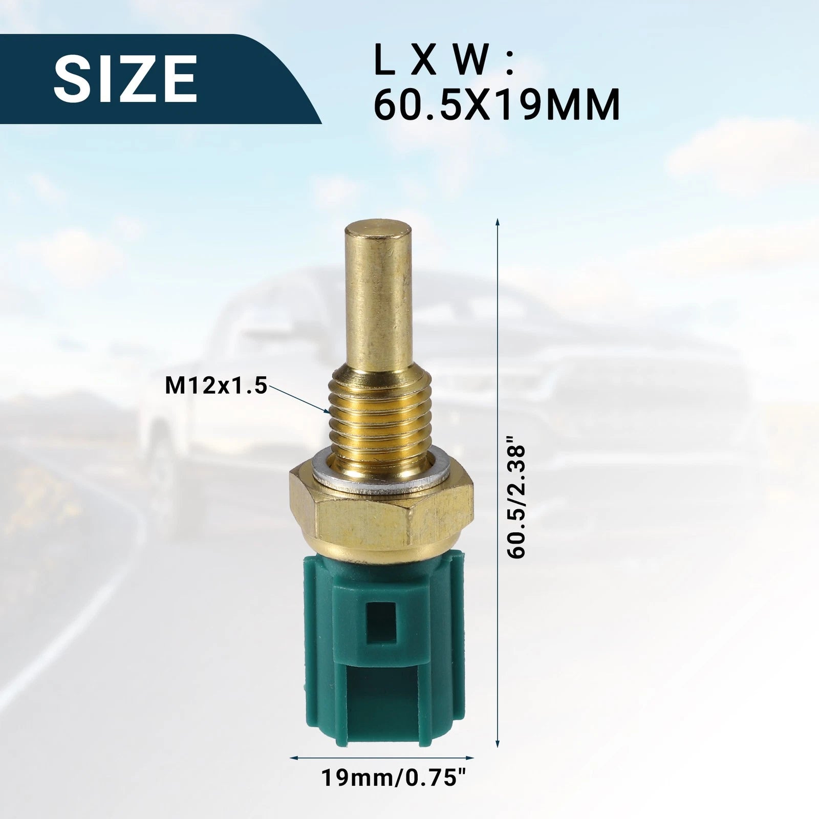 Coolant Temperature Sensor for Toyota Land Cruiser (1Pcs) 732324911594