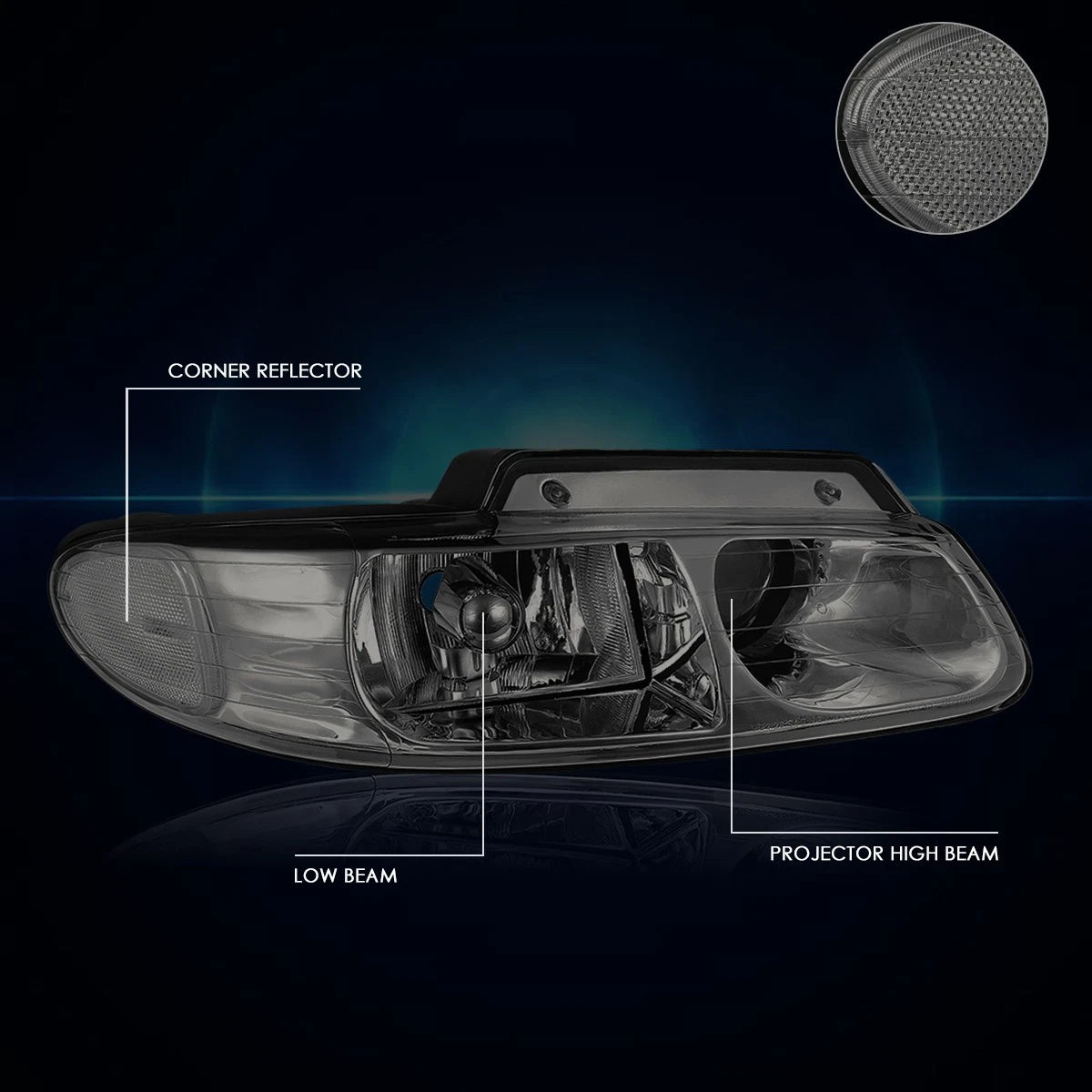 Powered Heated Side Rear View Door Mirror for Mazda 6 (2009–2013)