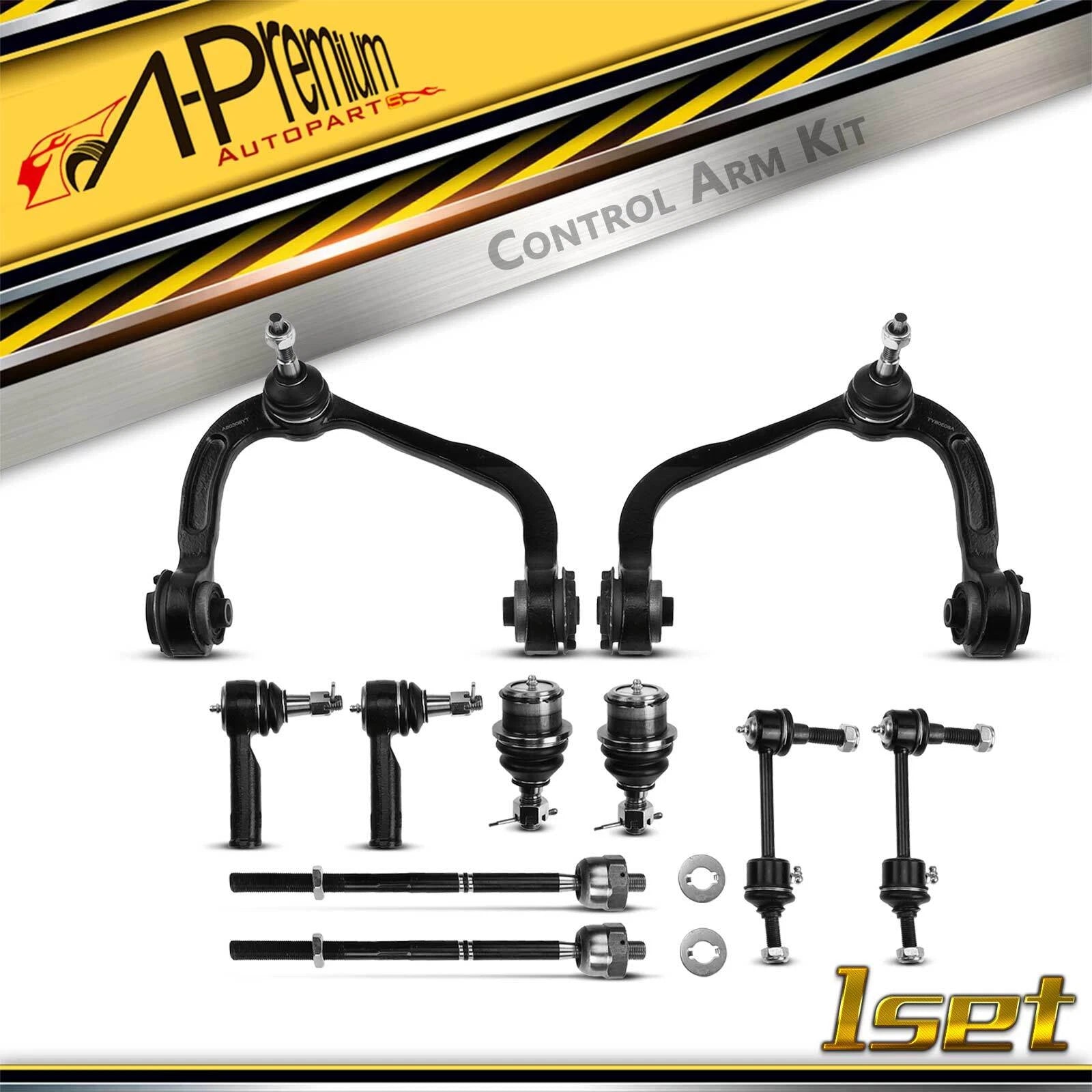 10x Front Control Arm Sway Bar Link Tie Rod for Ford F-150 (2004–2005)