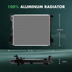 Aluminum Radiator for Ford Mustang (2005–2014)