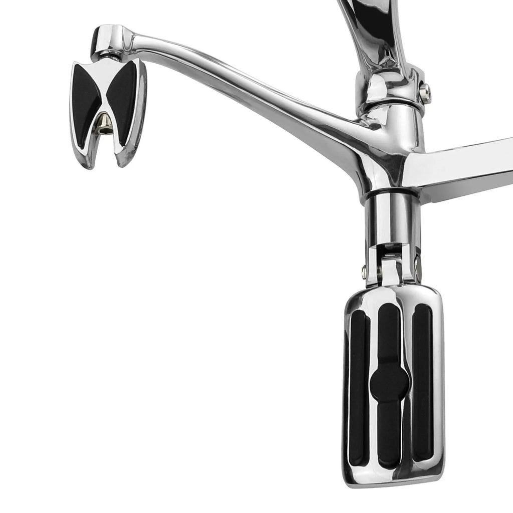 Chrome Forward Control Pegs & Linkage Levers for Harley Sportster (2004-2013)