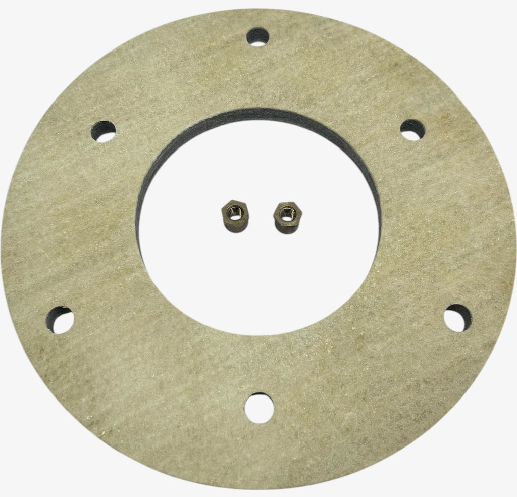 Seacock Backing Block 9.5'' x 3/8'' for Groco BB-4 (3'' Seacocks)